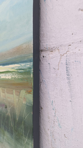 Autumn Equinox by George Peebles |  Side View of Artwork 