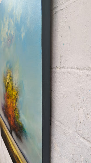 Original art for sale at UGallery.com | Autumn Foliage by George Peebles | $2,200 | oil painting | 48' h x 36' w | photo 2