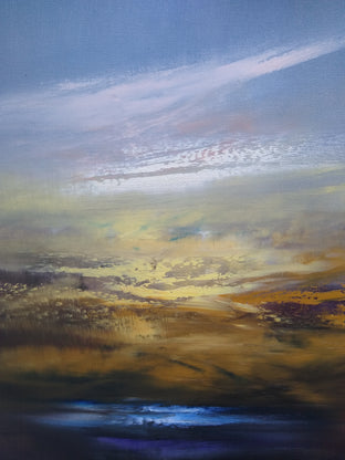 Original art for sale at UGallery.com | Autumn Gold by George Peebles | $1,075 | oil painting | 28' h x 22' w | photo 3