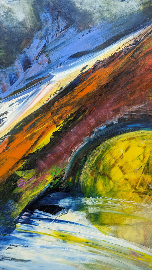 Awakening by George Peebles |  Closeup View of Artwork 