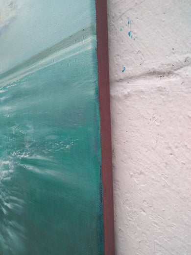 Drifting by George Peebles |  Side View of Artwork 