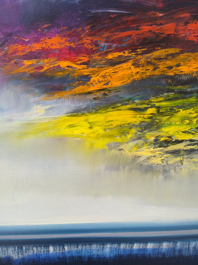 Break of Day by George Peebles |   Closeup View of Artwork 