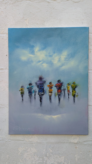 Original art for sale at UGallery.com | Cross Country by George Peebles | $850 | oil painting | 24' h x 18' w | photo 4