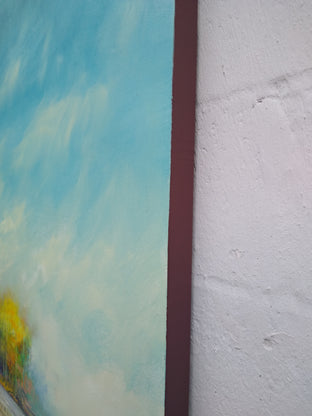 Original art for sale at UGallery.com | Days of November by George Peebles | $7,200 | oil painting | 48' h x 60' w | photo 2