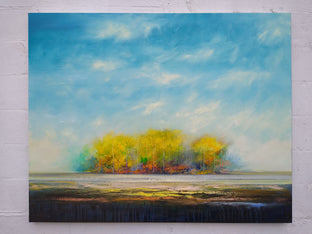 Original art for sale at UGallery.com | Days of November by George Peebles | $7,200 | oil painting | 48' h x 60' w | photo 3