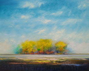 Original art for sale at UGallery.com | Days of November by George Peebles | $7,200 | oil painting | 48' h x 60' w | photo 1