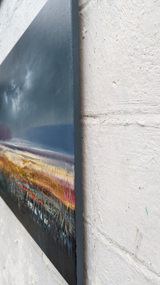 Evening Rain by George Peebles |  Side View of Artwork 