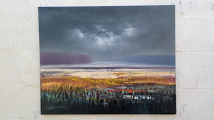 Evening Rain by George Peebles |  Context View of Artwork 