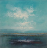 Original art for sale at UGallery.com | Lost in a Dream by George Peebles | $1,650 | oil painting | 30' h x 30' w | thumbnail 1