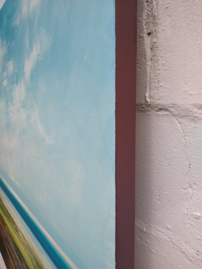 Morning Tide by George Peebles |  Side View of Artwork 