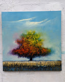 Original art for sale at UGallery.com | October Dreams by George Peebles | $4,400 | oil painting | 48' h x 48' w | thumbnail 3