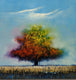 Original art for sale at UGallery.com | October Dreams by George Peebles | $4,400 | oil painting | 48' h x 48' w | thumbnail 1
