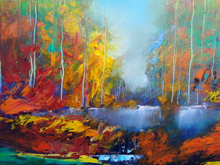 Out of the Woods by George Peebles |   Closeup View of Artwork 
