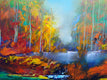 Original art for sale at UGallery.com | Out of the Woods by George Peebles | $2,275 | oil painting | 30' h x 40' w | thumbnail 4