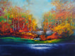 Original art for sale at UGallery.com | Out of the Woods by George Peebles | $2,275 | oil painting | 30' h x 40' w | thumbnail 1