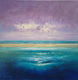 Original art for sale at UGallery.com | Private Beach by George Peebles | $2,400 | oil painting | 36' h x 36' w | thumbnail 1