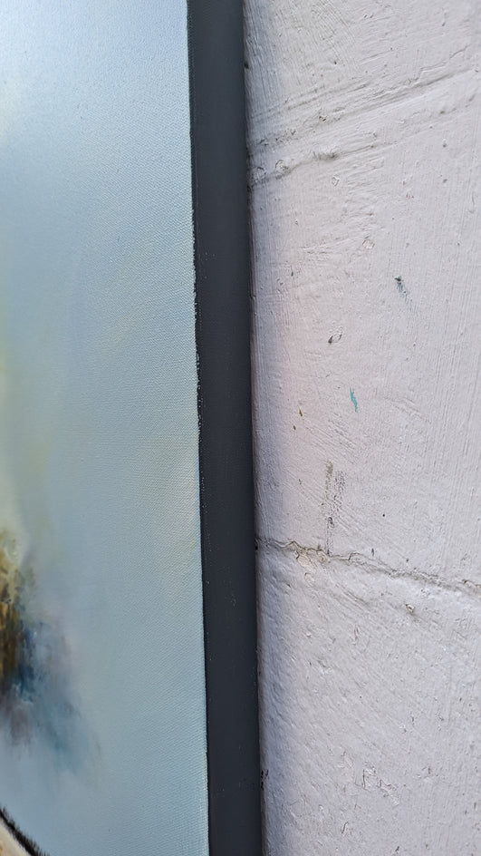 Seeing Autumn by George Peebles |  Side View of Artwork 