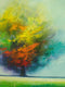 Original art for sale at UGallery.com | September's End by George Peebles | $400 | oil painting | 20' h x 16' w | thumbnail 4