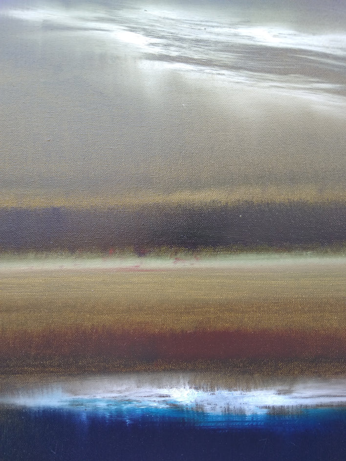 Summer Nights by George Peebles |  Closeup View of Artwork 