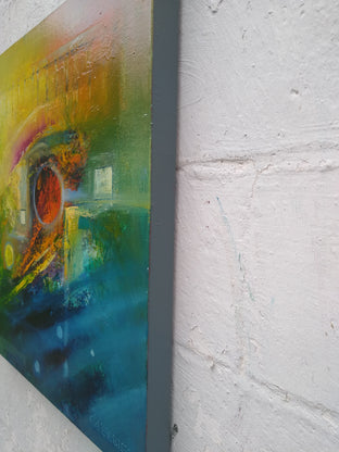 Original art for sale at UGallery.com | Summer Solstice by George Peebles | $1,050 | oil painting | 24' h x 24' w | photo 3