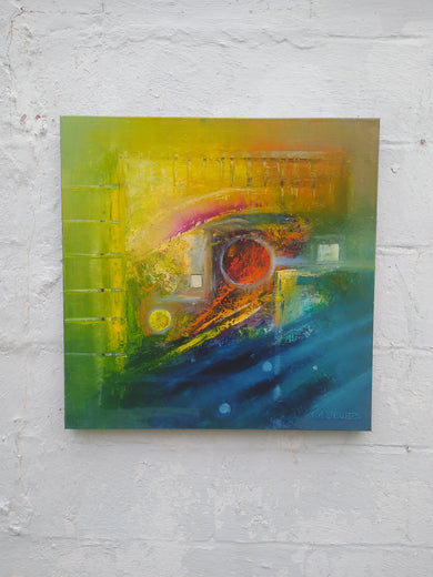 Summer Solstice by George Peebles |  Side View of Artwork 