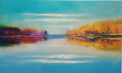 The River Walk by George Peebles | Artwork Main Image