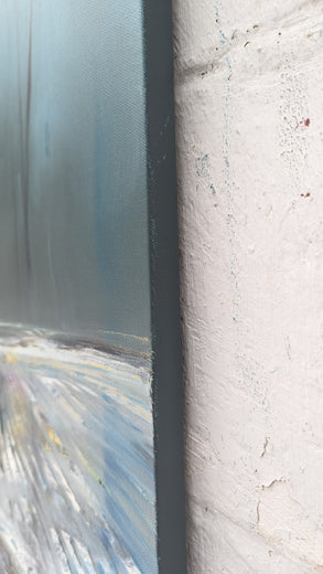 The Season by George Peebles |  Side View of Artwork 