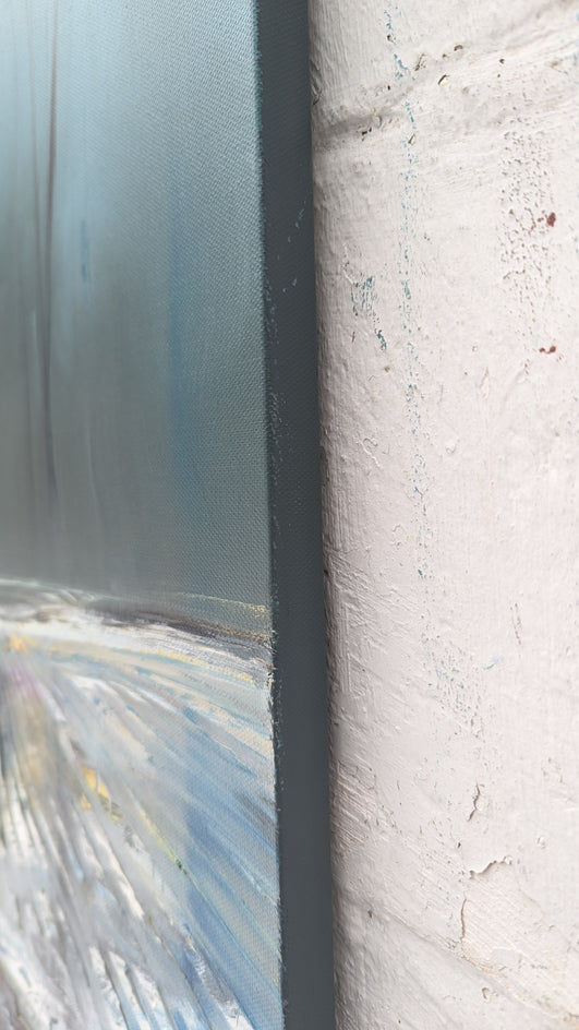 The Season by George Peebles |  Side View of Artwork 