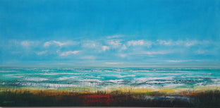 Original art for sale at UGallery.com | The Shoreline by George Peebles | $8,400 | oil painting | 36' h x 72' w | photo 1