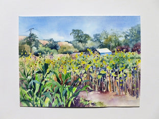 Girasoli nel Giardino by Catherine McCargar |  Context View of Artwork 
