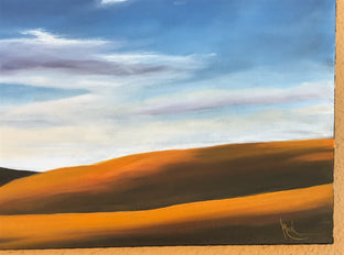 Original art for sale at UGallery.com | Golden Hills XIII by Mandy Main | $600 | oil painting | 20' h x 30' w | photo 4