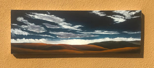 Original art for sale at UGallery.com | Golden Hills XXIV by Mandy Main | $950 | oil painting | 12' h x 36' w | photo 3