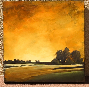 Golden Light II by Mandy Main |  Context View of Artwork 