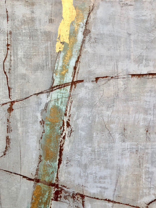 The Light Within: Gold Vein by Maya Malioutina |   Closeup View of Artwork 