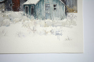 Original art for sale at UGallery.com | Gone by Spring by Judy Mudd | $650 | watercolor painting | 11' h x 15' w | photo 4
