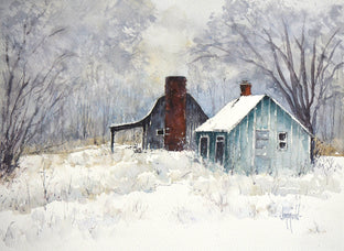 Original art for sale at UGallery.com | Gone by Spring by Judy Mudd | $650 | watercolor painting | 11' h x 15' w | photo 3