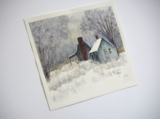 Gone by Spring by Judy Mudd |  Side View of Artwork 