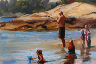 Gooseberry Beach of Newport by Jonelle Summerfield |  Context View of Artwork 
