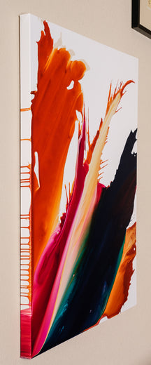 Grace by Krispen Spencer |  Side View of Artwork 