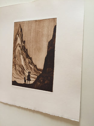 Original art for sale at UGallery.com | Grand View by Doug Lawler | $325 | printmaking | 10' h x 8' w | photo 3