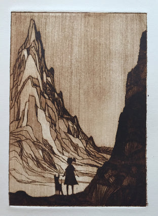 Original art for sale at UGallery.com | Grand View by Doug Lawler | $325 | printmaking | 10' h x 8' w | photo 4