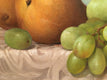 Original art for sale at UGallery.com | Grape and Pears by Nikolay Rizhankov | $725 | oil painting | 11' h x 14' w | thumbnail 4