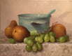 Original art for sale at UGallery.com | Grape and Pears by Nikolay Rizhankov | $725 | oil painting | 11' h x 14' w | thumbnail 1