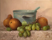 Original art for sale at UGallery.com | Grape and Pears by Nikolay Rizhankov | $725 | oil painting | 11' h x 14' w | thumbnail 1