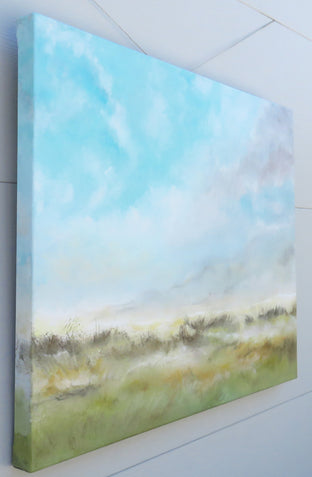 Grasslands II by Jenn Williamson |  Side View of Artwork 