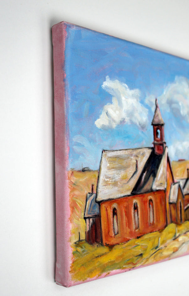 Green Street, Bodie, California by Doug Cosbie |  Closeup View of Artwork 