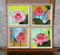 Original art for sale at UGallery.com | Four Lotus by Guigen Zha | $475 | mixed media artwork | 12' h x 12' w | thumbnail 3