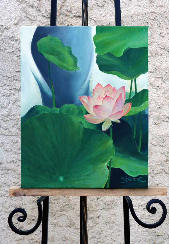 Breeze by Guigen Zha |  Context View of Artwork 