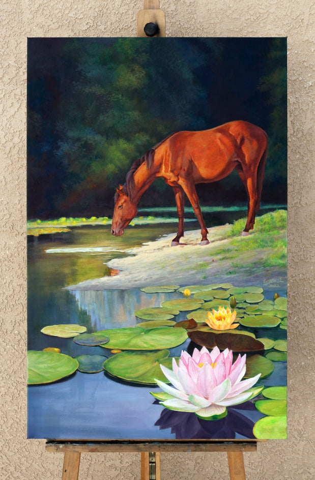 Dreamland. Brown by Guigen Zha |  Context View of Artwork 