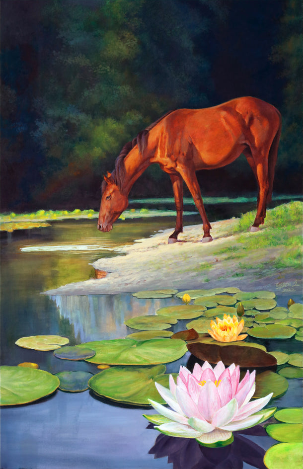 Dreamland. Brown by Guigen Zha |  Artwork Main Image 